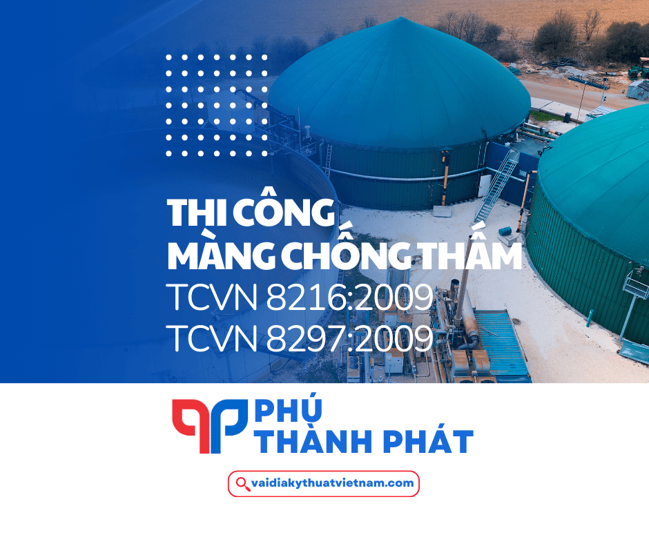 Thi công màng HDPE chuẩn (TCVN 8216/8297)