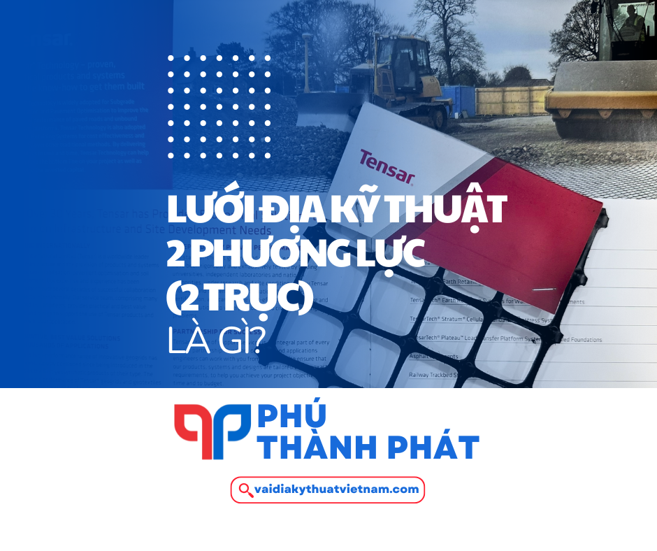 Lưới địa kỹ thuật 2 trục là gì?