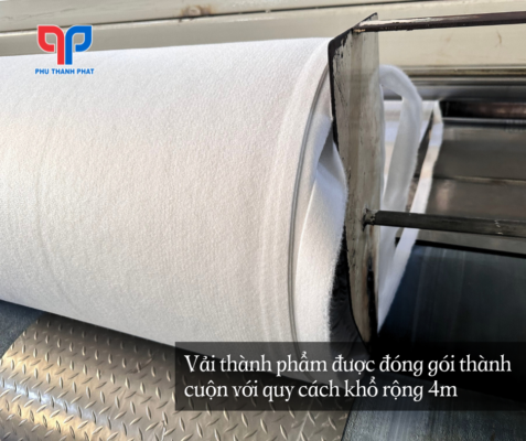 Quy trình sản xuất vải địa không dệt PR 3