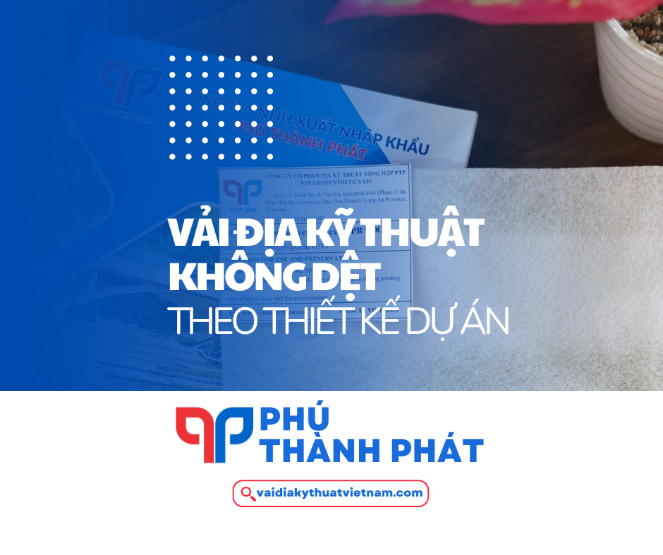 Vải địa PR – Vải địa không dệt theo thiết kế dự án