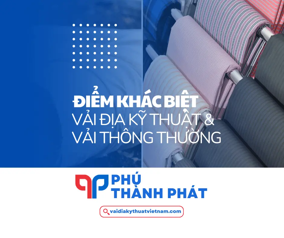 Điểm khác biệt giữa vải địa kỹ thuật và vải thông thường