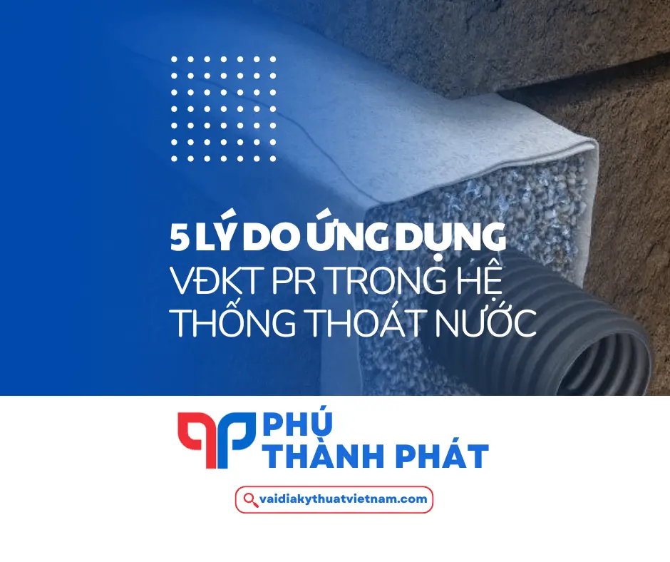 5 lý do nên ứng dụng VĐKT PR trong hệ thống thoát nước